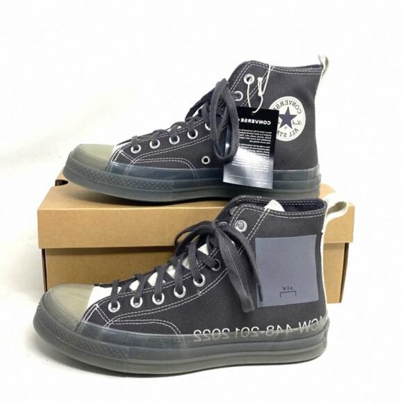 Converse Chuck 70 For Women Shoe High Top Sneakers A02277C Canvas Gray Skate - Picture 8 of 10